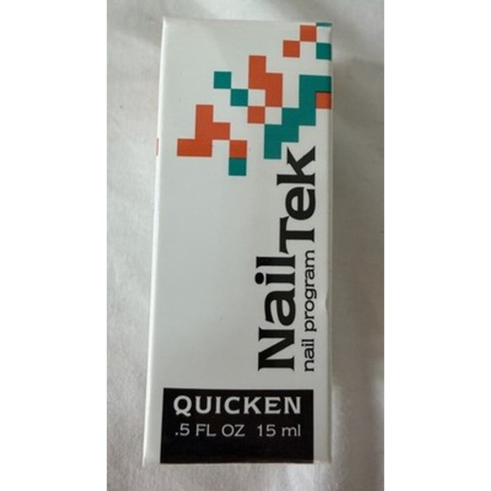 Nail Tek Quicken Fast Drying Top Coat Clear 15ml/.5 fl oz